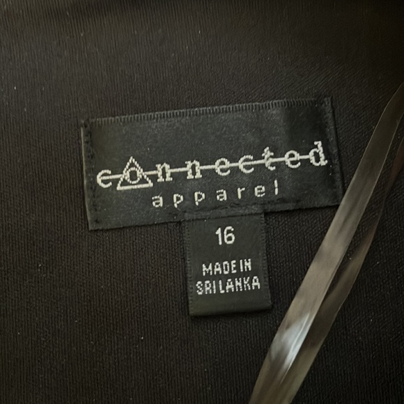 Connected Apparel Black formal Dress size 16 - Picture 6 of 9